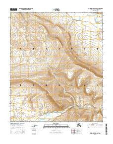 Utukok River B-2 SW Alaska Current topographic map, 1:25000 scale, 7.5 X 7.5 Minute, Year 2016