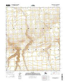 Utukok River B-5 NW Alaska Current topographic map, 1:25000 scale, 7.5 X 7.5 Minute, Year 2014