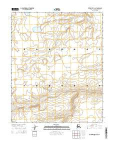 Utukok River D-3 NE Alaska Current topographic map, 1:25000 scale, 7.5 X 7.5 Minute, Year 2014