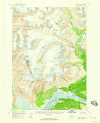 Valdez A-2 Alaska Historical topographic map, 1:63360 scale, 15 X 15 Minute, Year 1957