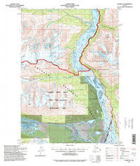 Valdez A-3 Alaska Historical topographic map, 1:63360 scale, 15 X 15 Minute, Year 1994