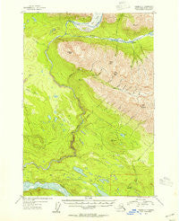Valdez C-1 Alaska Historical topographic map, 1:63360 scale, 15 X 15 Minute, Year 1953