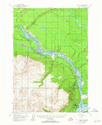 Valdez C-2 Alaska Historical topographic map, 1:63360 scale, 15 X 15 Minute, Year 1951