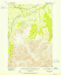 Valdez D-8 Alaska Historical topographic map, 1:63360 scale, 15 X 15 Minute, Year 1952