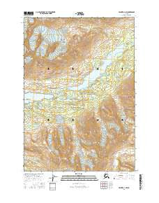 Valdez A-1 NW Alaska Current topographic map, 1:25000 scale, 7.5 X 7.5 Minute, Year 2016