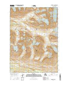 Valdez A-1 SE Alaska Current topographic map, 1:25000 scale, 7.5 X 7.5 Minute, Year 2016