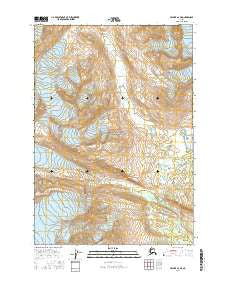 Valdez A-2 NE Alaska Current topographic map, 1:25000 scale, 7.5 X 7.5 Minute, Year 2016