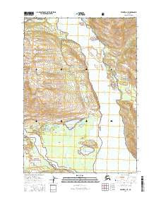 Valdez A-3 SE Alaska Current topographic map, 1:25000 scale, 7.5 X 7.5 Minute, Year 2016