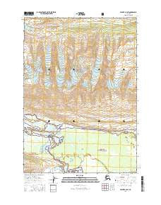 Valdez A-3 SW Alaska Current topographic map, 1:25000 scale, 7.5 X 7.5 Minute, Year 2016