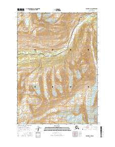 Valdez A-4 NW Alaska Current topographic map, 1:25000 scale, 7.5 X 7.5 Minute, Year 2016