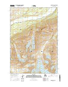 Valdez B-2 SW Alaska Current topographic map, 1:25000 scale, 7.5 X 7.5 Minute, Year 2016