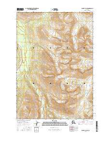 Valdez B-3 NW Alaska Current topographic map, 1:25000 scale, 7.5 X 7.5 Minute, Year 2016