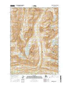 Valdez B-3 SW Alaska Current topographic map, 1:25000 scale, 7.5 X 7.5 Minute, Year 2016