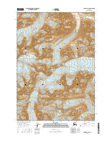 Valdez B-6 SE Alaska Current topographic map, 1:25000 scale, 7.5 X 7.5 Minute, Year 2016