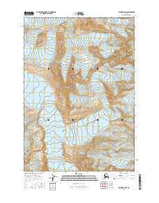 Valdez B-6 SW Alaska Current topographic map, 1:25000 scale, 7.5 X 7.5 Minute, Year 2016