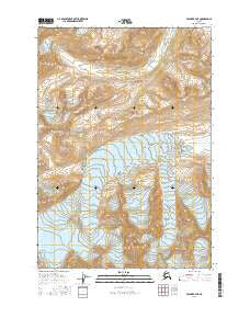 Valdez B-7 NE Alaska Current topographic map, 1:25000 scale, 7.5 X 7.5 Minute, Year 2016