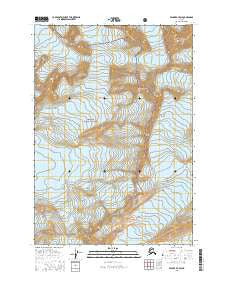 Valdez B-7 SW Alaska Current topographic map, 1:25000 scale, 7.5 X 7.5 Minute, Year 2016