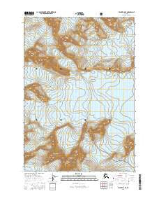 Valdez B-8 NE Alaska Current topographic map, 1:25000 scale, 7.5 X 7.5 Minute, Year 2016