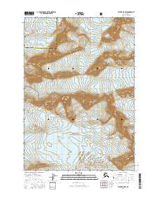 Valdez B-8 NW Alaska Current topographic map, 1:25000 scale, 7.5 X 7.5 Minute, Year 2016
