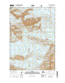 Valdez B-8 SW Alaska Current topographic map, 1:25000 scale, 7.5 X 7.5 Minute, Year 2016