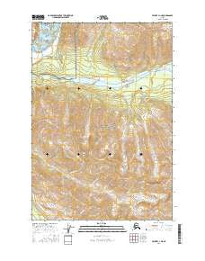 Valdez C-1 NE Alaska Current topographic map, 1:25000 scale, 7.5 X 7.5 Minute, Year 2016