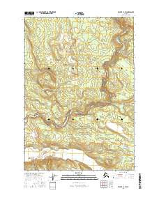Valdez C-1 SW Alaska Current topographic map, 1:25000 scale, 7.5 X 7.5 Minute, Year 2016