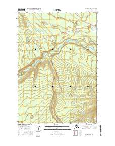 Valdez C-3 NW Alaska Current topographic map, 1:25000 scale, 7.5 X 7.5 Minute, Year 2016