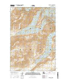 Valdez D-1 NW Alaska Current topographic map, 1:25000 scale, 7.5 X 7.5 Minute, Year 2016