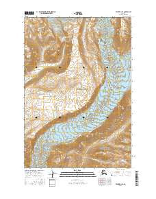 Valdez D-1 SE Alaska Current topographic map, 1:25000 scale, 7.5 X 7.5 Minute, Year 2016