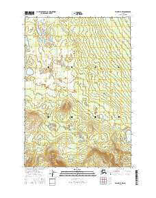 Valdez D-5 NW Alaska Current topographic map, 1:25000 scale, 7.5 X 7.5 Minute, Year 2016