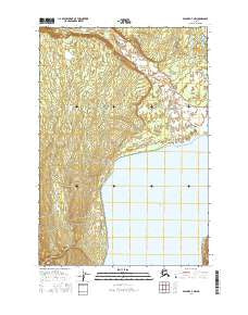 Valdez D-7 NW Alaska Current topographic map, 1:25000 scale, 7.5 X 7.5 Minute, Year 2016