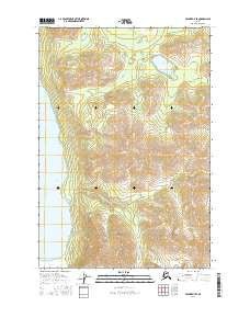 Valdez D-7 SE Alaska Current topographic map, 1:25000 scale, 7.5 X 7.5 Minute, Year 2016