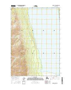 Valdez D-7 SW Alaska Current topographic map, 1:25000 scale, 7.5 X 7.5 Minute, Year 2016