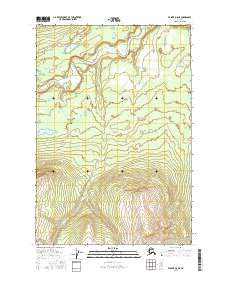 Valdez D-8 NE Alaska Current topographic map, 1:25000 scale, 7.5 X 7.5 Minute, Year 2016