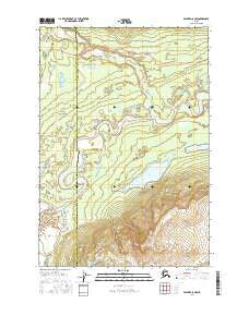 Valdez D-8 NW Alaska Current topographic map, 1:25000 scale, 7.5 X 7.5 Minute, Year 2016