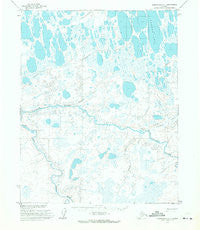 Wainwright A-1 Alaska Historical topographic map, 1:63360 scale, 15 X 15 Minute, Year 1955
