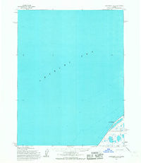 Wainwright D-2 Alaska Historical topographic map, 1:63360 scale, 15 X 15 Minute, Year 1955