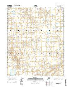 Wainwright A-4 SE Alaska Current topographic map, 1:25000 scale, 7.5 X 7.5 Minute, Year 2014