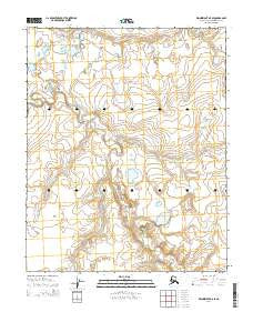 Wainwright A-5 SE Alaska Current topographic map, 1:25000 scale, 7.5 X 7.5 Minute, Year 2014