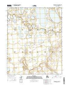 Wainwright A-5 SW Alaska Current topographic map, 1:25000 scale, 7.5 X 7.5 Minute, Year 2014