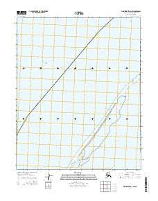 Wainwright A-6 NW Alaska Current topographic map, 1:25000 scale, 7.5 X 7.5 Minute, Year 2014