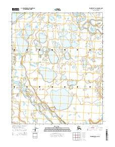 Wainwright A-6 SE Alaska Current topographic map, 1:25000 scale, 7.5 X 7.5 Minute, Year 2014