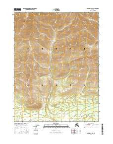 Wiseman A-3 NE Alaska Current topographic map, 1:25000 scale, 7.5 X 7.5 Minute, Year 2016