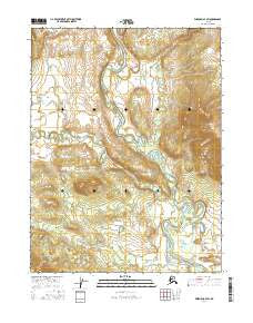 Wiseman A-4 SW Alaska Current topographic map, 1:25000 scale, 7.5 X 7.5 Minute, Year 2016