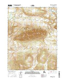 Wiseman A-6 SE Alaska Current topographic map, 1:25000 scale, 7.5 X 7.5 Minute, Year 2016
