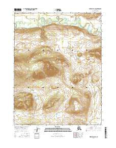 Wiseman A-6 SW Alaska Current topographic map, 1:25000 scale, 7.5 X 7.5 Minute, Year 2016