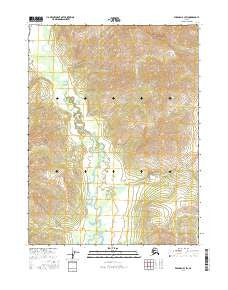 Wiseman B-3 SW Alaska Current topographic map, 1:25000 scale, 7.5 X 7.5 Minute, Year 2016
