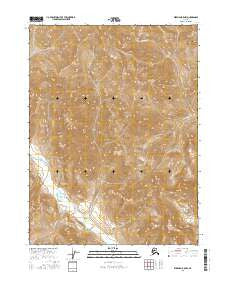 Wiseman B-5 NW Alaska Current topographic map, 1:25000 scale, 7.5 X 7.5 Minute, Year 2016