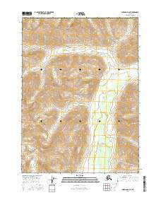 Wiseman D-4 NE Alaska Current topographic map, 1:25000 scale, 7.5 X 7.5 Minute, Year 2016