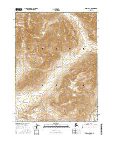 Wiseman D-5 NW Alaska Current topographic map, 1:25000 scale, 7.5 X 7.5 Minute, Year 2016